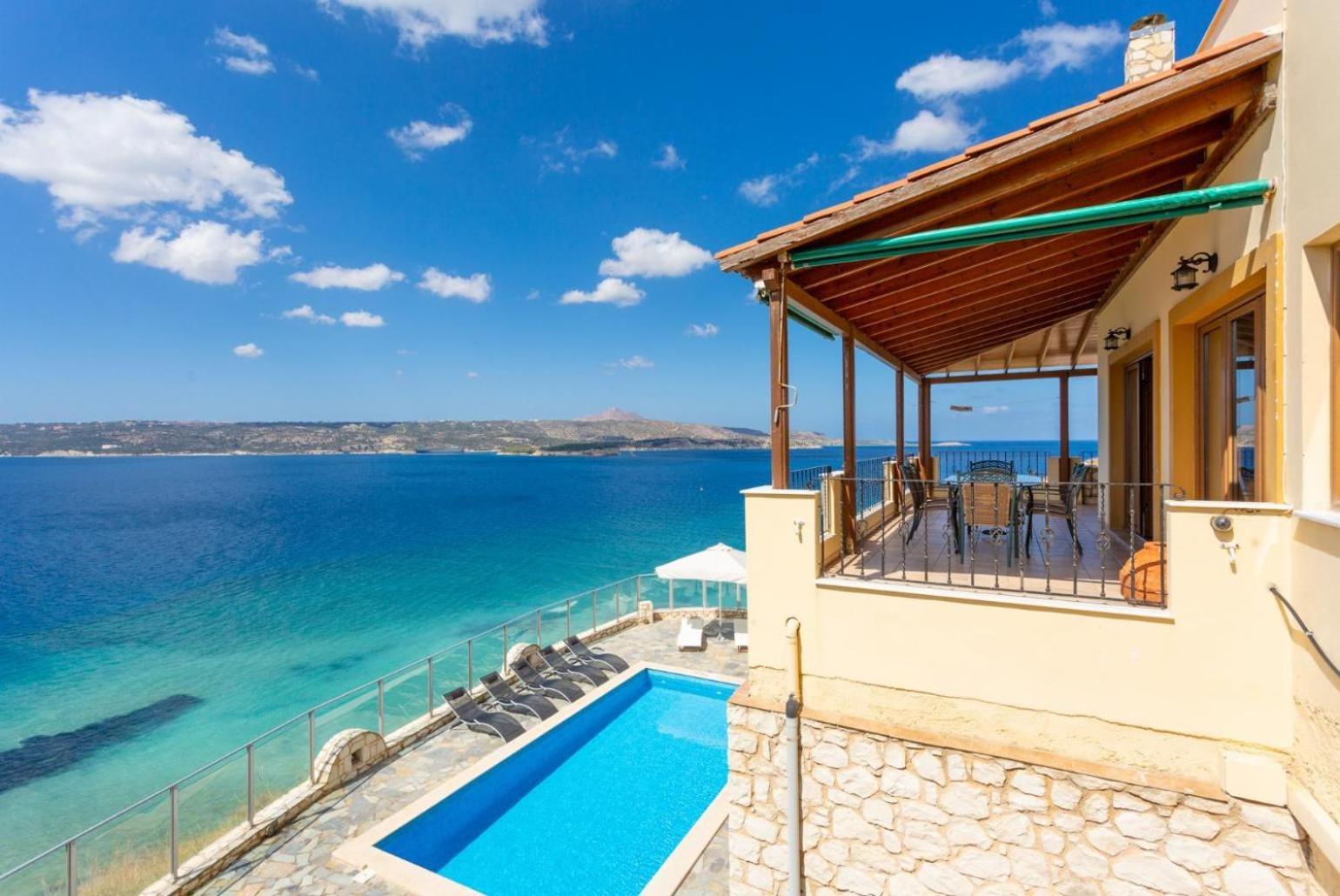 Villa Souda Bay View Kalámion Exterior foto